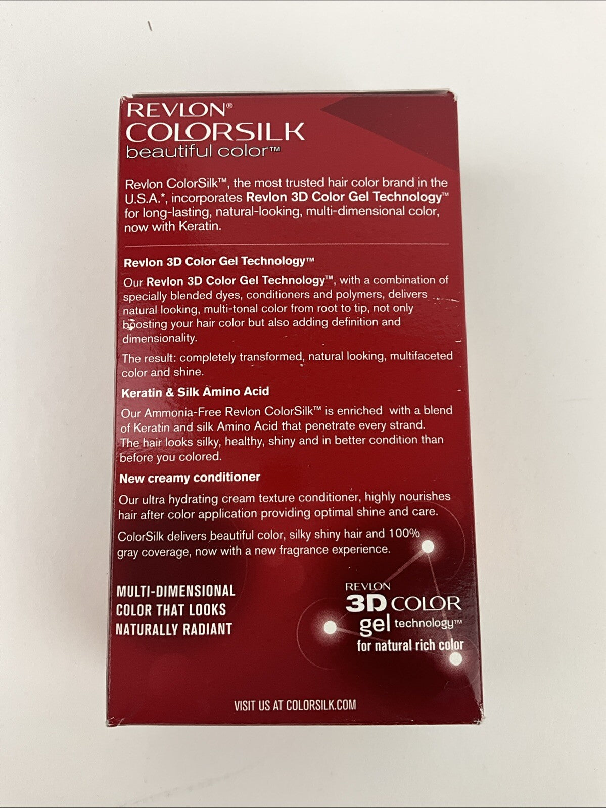 Revlon ColorSilk Permanent Hair Color #49 Auburn Brown