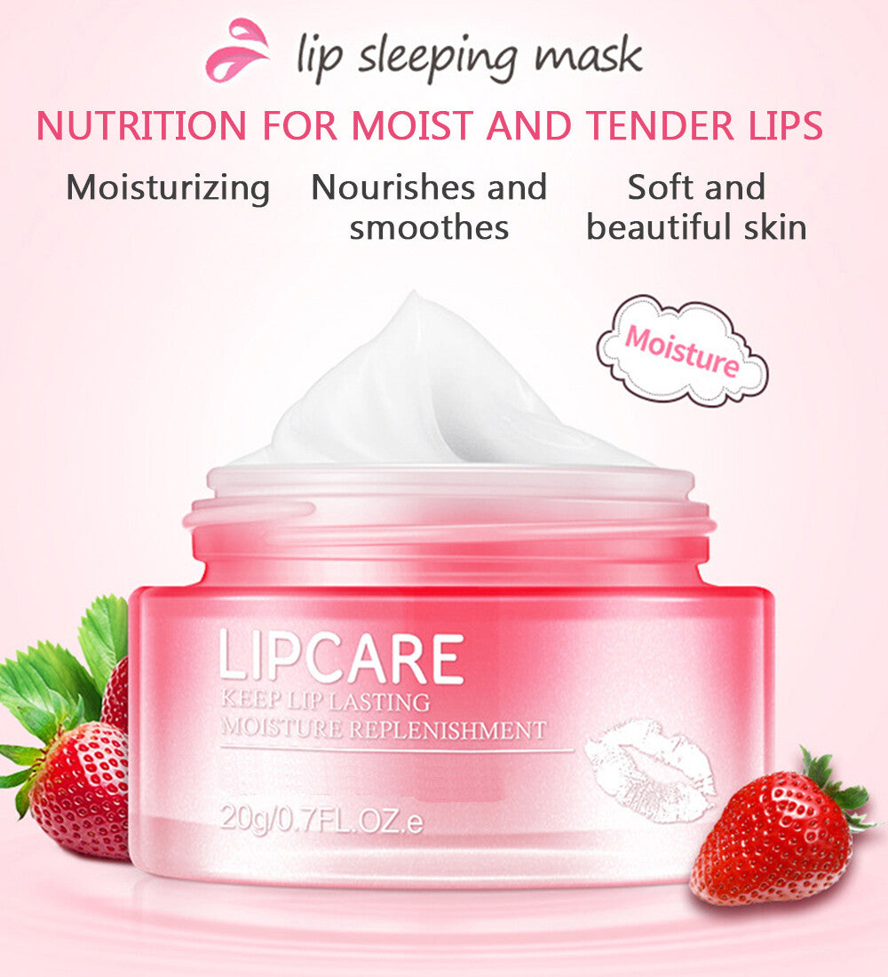 Lip Moisturizer with Collagen & Shea Butter - Nourishing Lip Treatment 20g