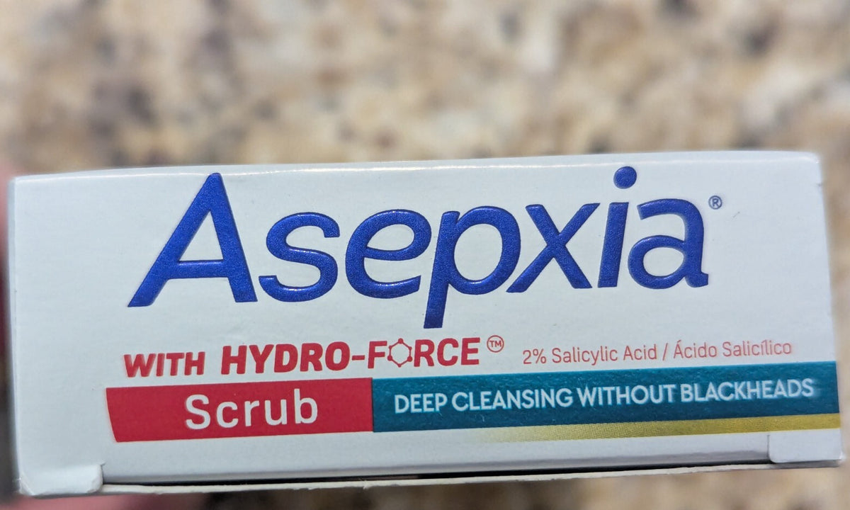 Asepxia Acne Face & Body Bar Soap - Deep Cleansing, Blackhead Removal, 4 oz