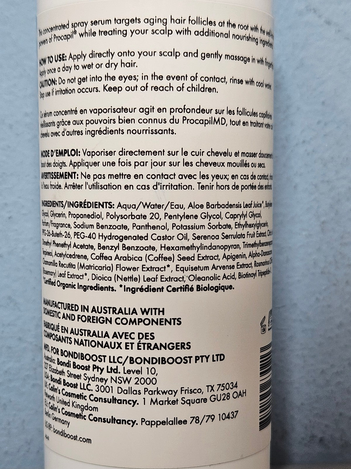 Procapil Scalp Tonic Salon Professional 4.23 fl. oz