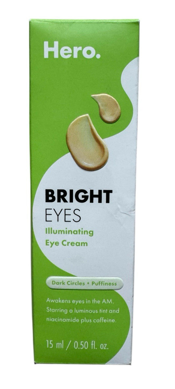 Bright Eyes Illuminating Eye Cream for Puffiness and Dark Circles - 2-Pack, 0.5 oz Each