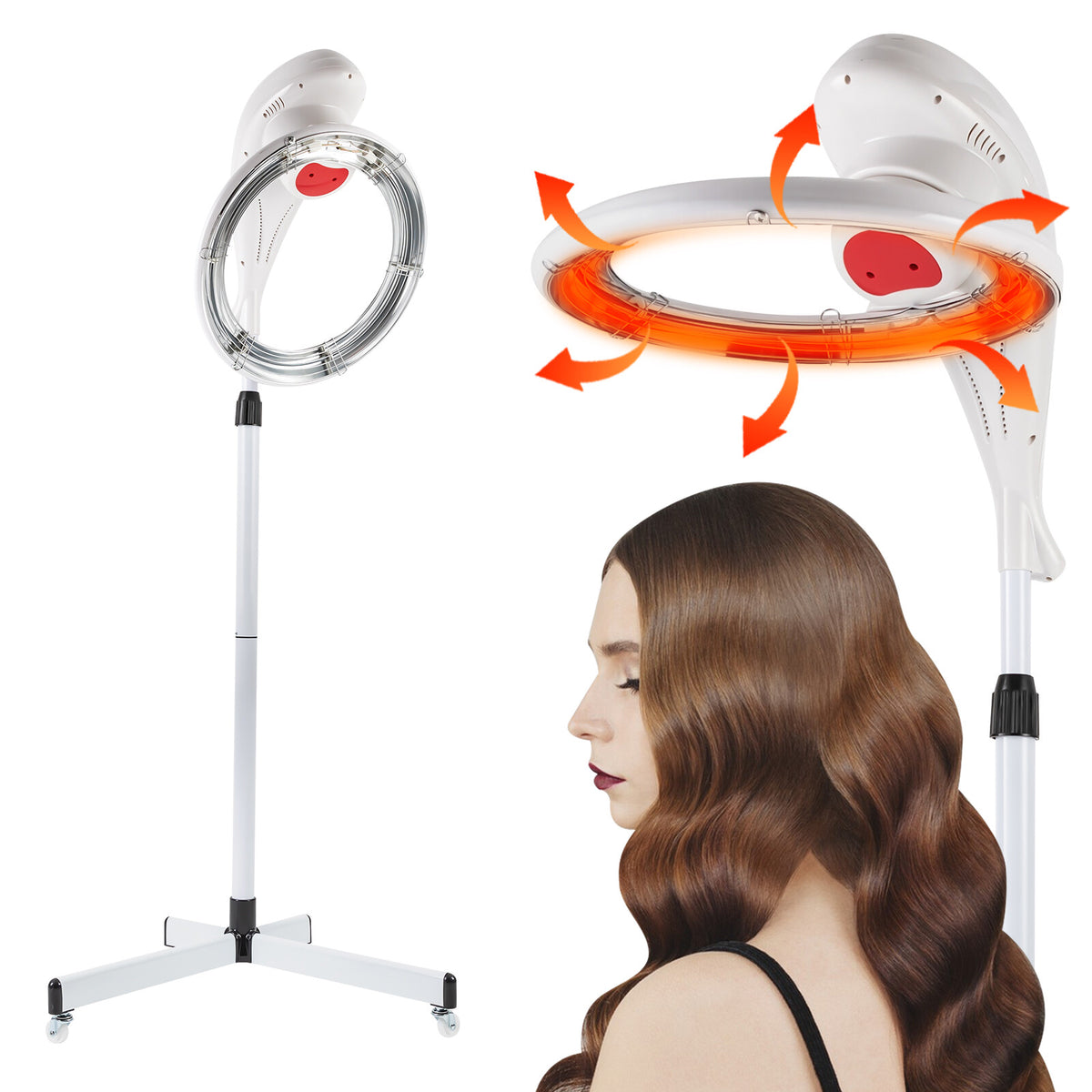Infrared Hair Dryer Color Processor Salon Hair Styling Equipment