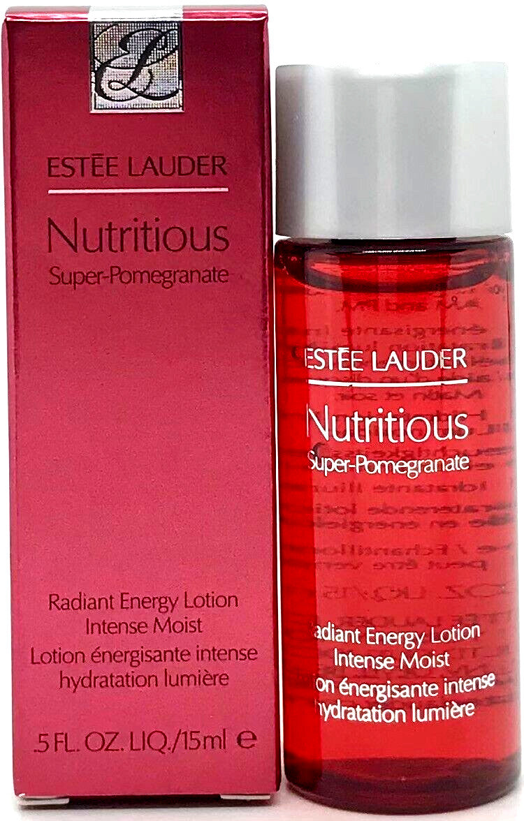 Estée Lauder Nutritious Super-Pomegranate Radiant Energy Lotion - Travel Size 0.5 Oz