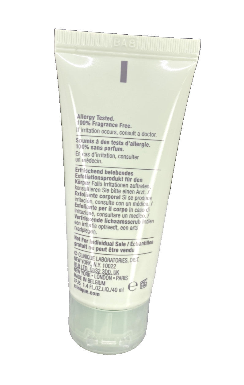 Clinique Sparkle Skin Body Scrub Exfoliator Massage Tonus 1.4oz New