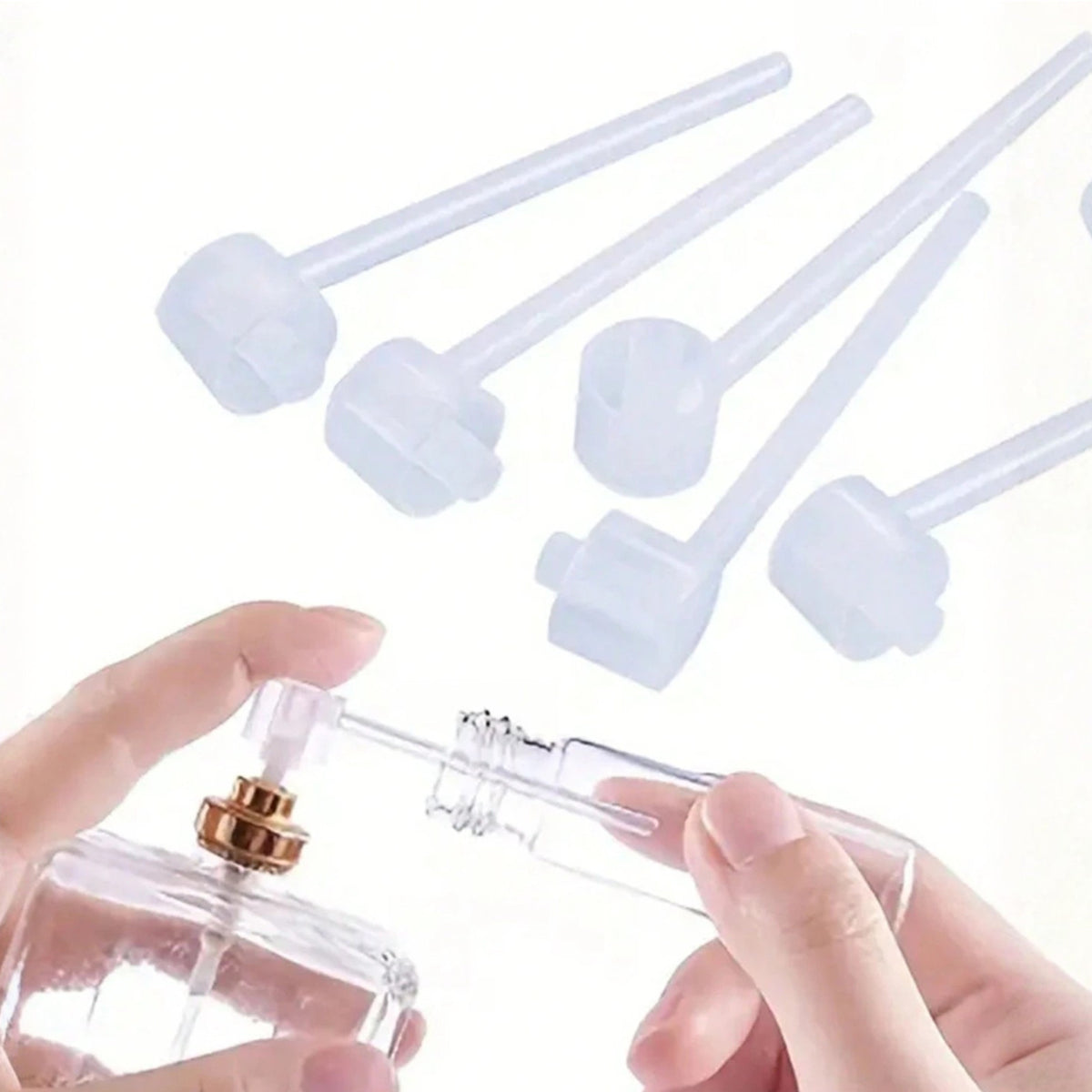 Travel Perfume Dispenser Pump Transfer Tool Set - Spill-Free Cosmetic Refill
