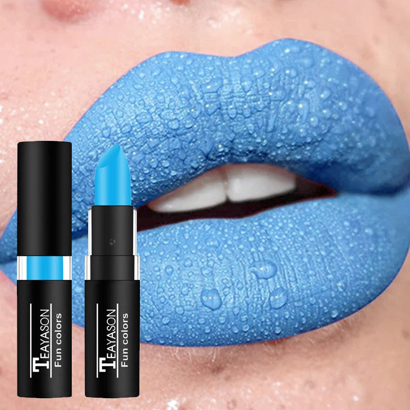 Waterproof Matte Lipstick - Red Dark Wine, Long-Lasting Lip Body Paint
