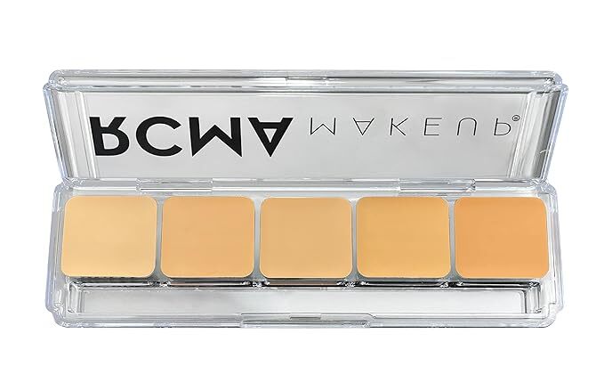 RCMA 5 Part Face Palette Foundation Highlight Contour Makeup Set