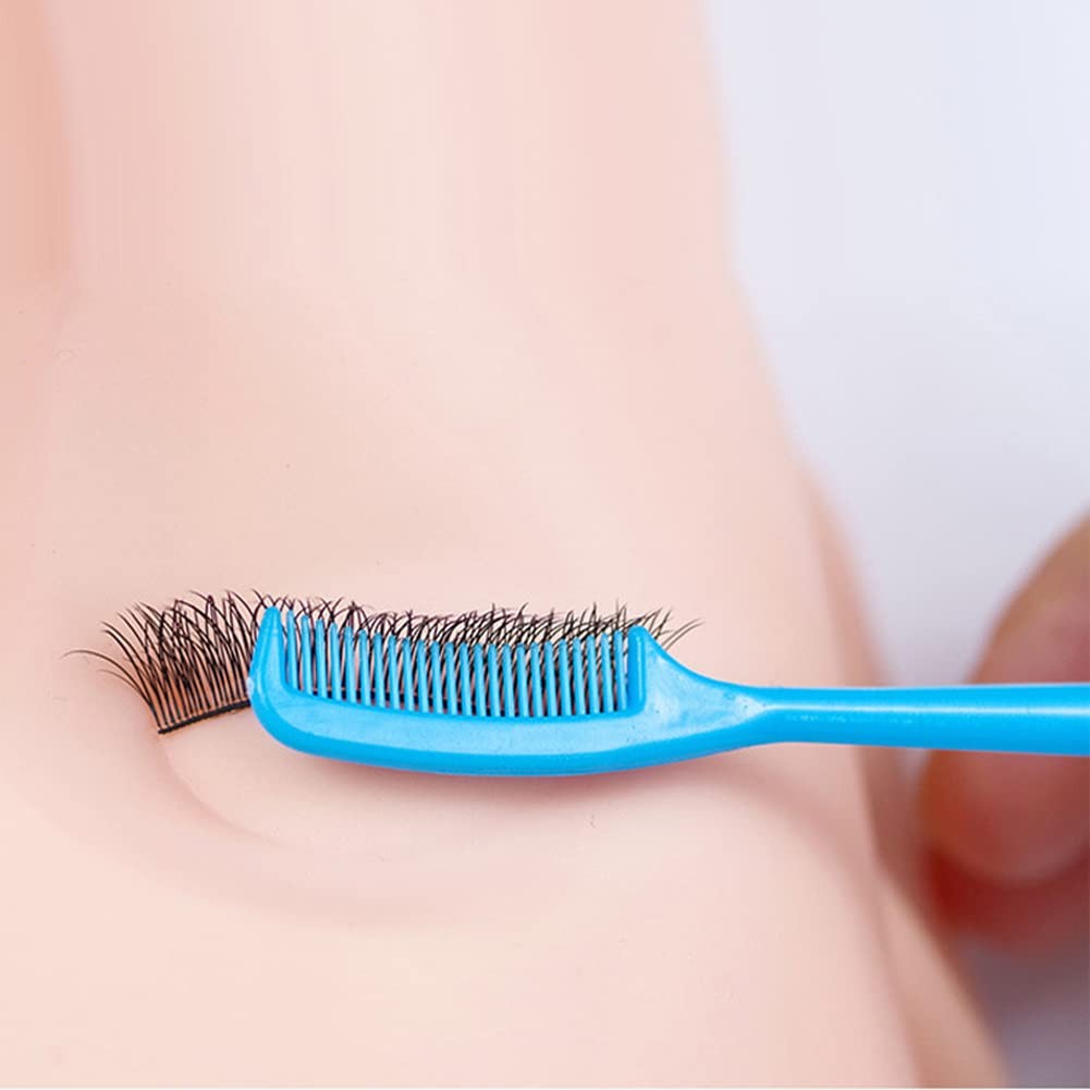 Disposable Eyelash and Eyebrow Comb Set 100 Pcs Portable Makeup Tools