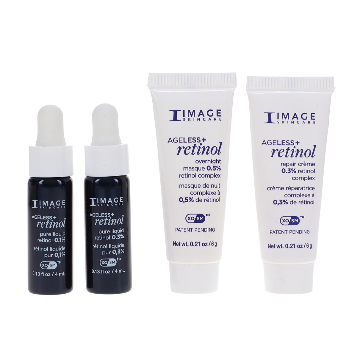 Anti-Aging Retinol Skincare Kit for Youthful Radiance - Trial Size