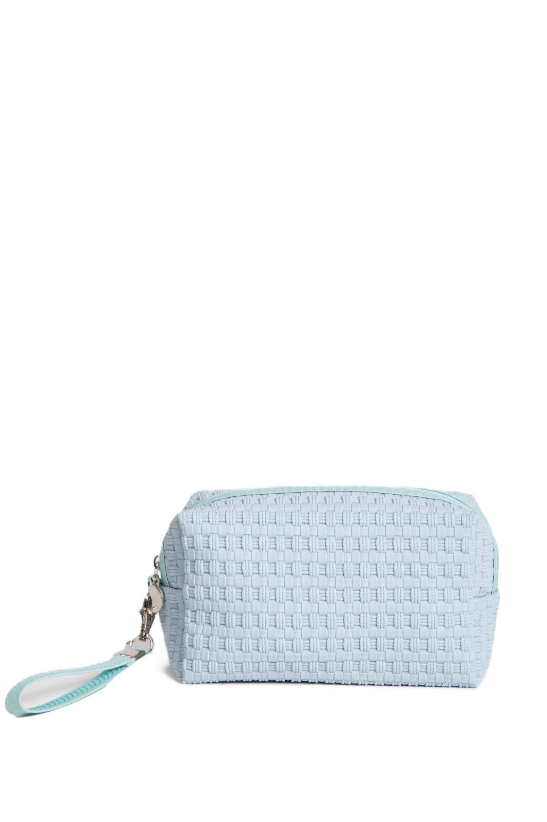 Large Travel Pouch with Zipper Closure and Detachable Wristlet - Multiple Colors