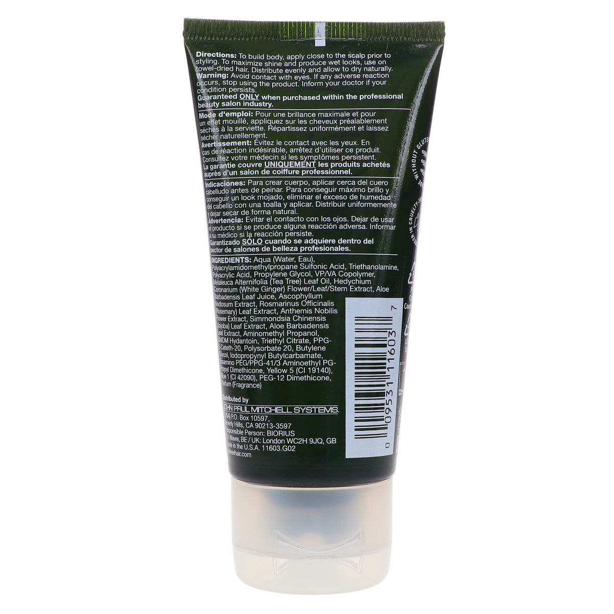Paul Mitchell Tea Tree Styling Gel 2.5 oz - 2 Pack Hair Styling Product