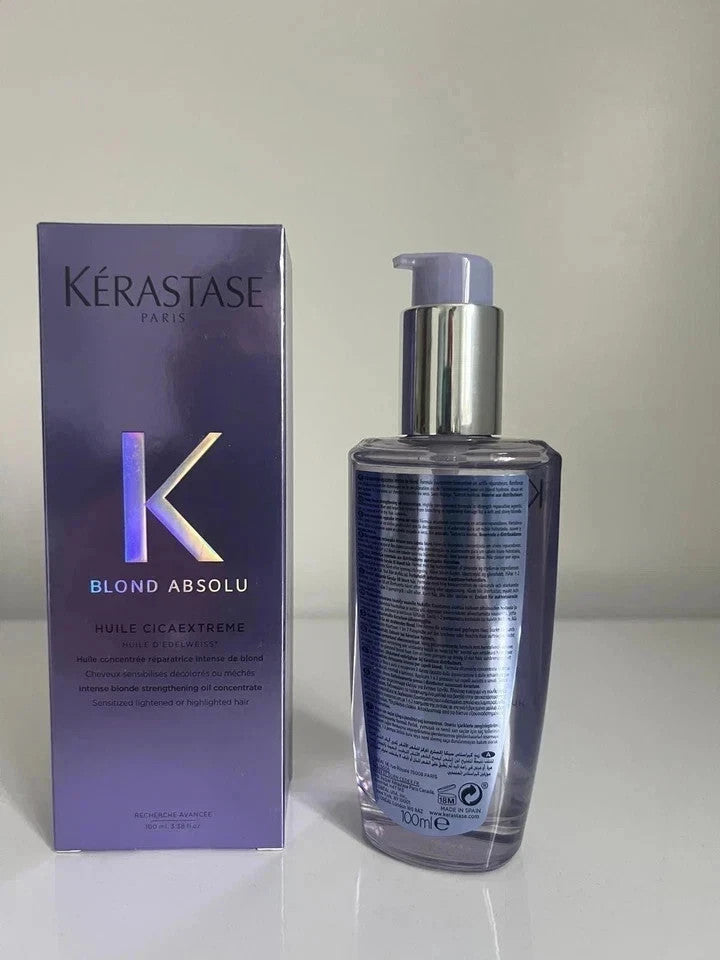 Kérastase Blond Absolu Cicaextreme Nourishing Hair Oil 100ml - Strengthen & Shine