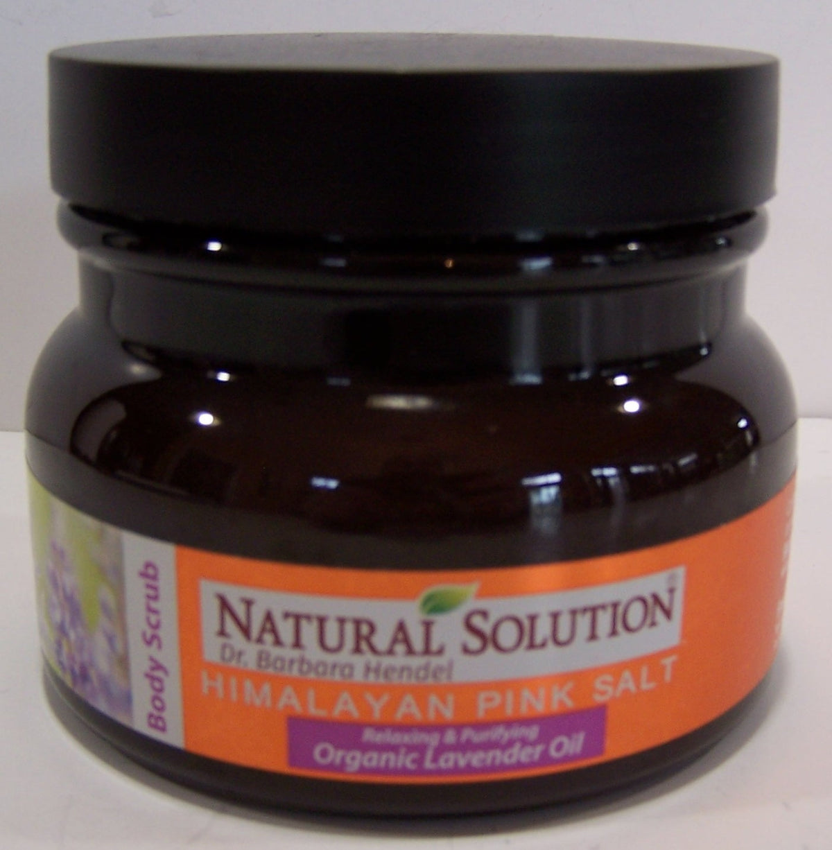 Natural Solution Himalayan Pink Salt Body Scrub with Organic Lavender