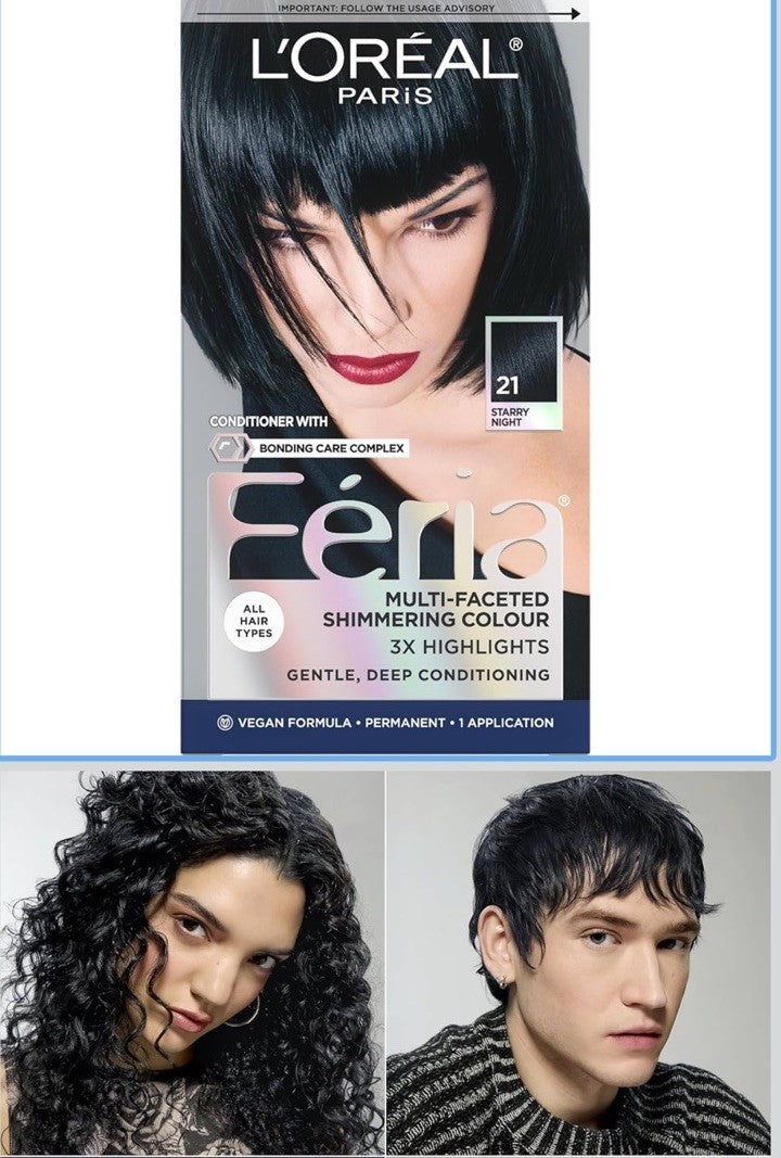 Permanent Hair Color 21 Bright Black