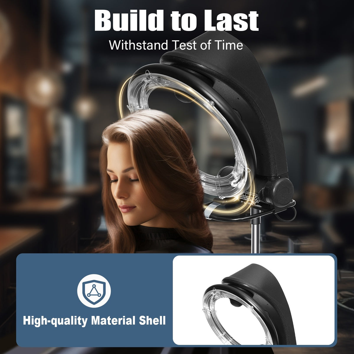 3-in-1 Infrared Hair Dryer & Roller Set for Salon Styling