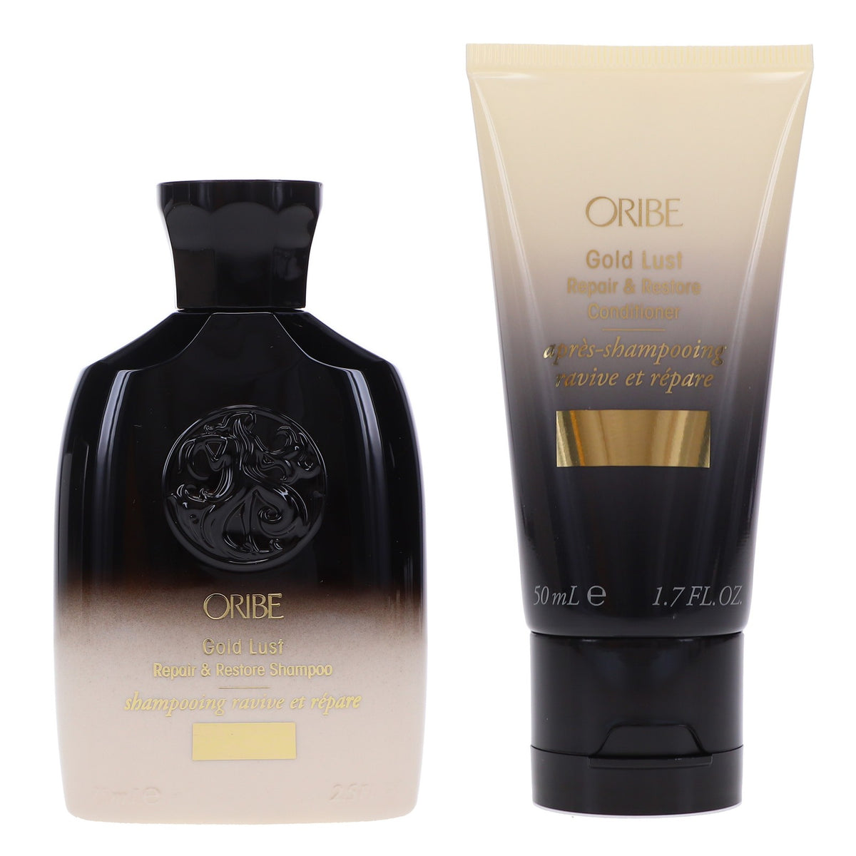 Oribe Gold Lust Repair & Restore Shampoo and Conditioner Set - 2.6 oz & 1.7 oz