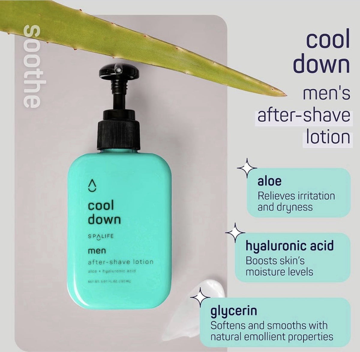 Men’s Grooming Kit with Aloe Vera - Shaving, Body Wash, Shampoo & Aftershave