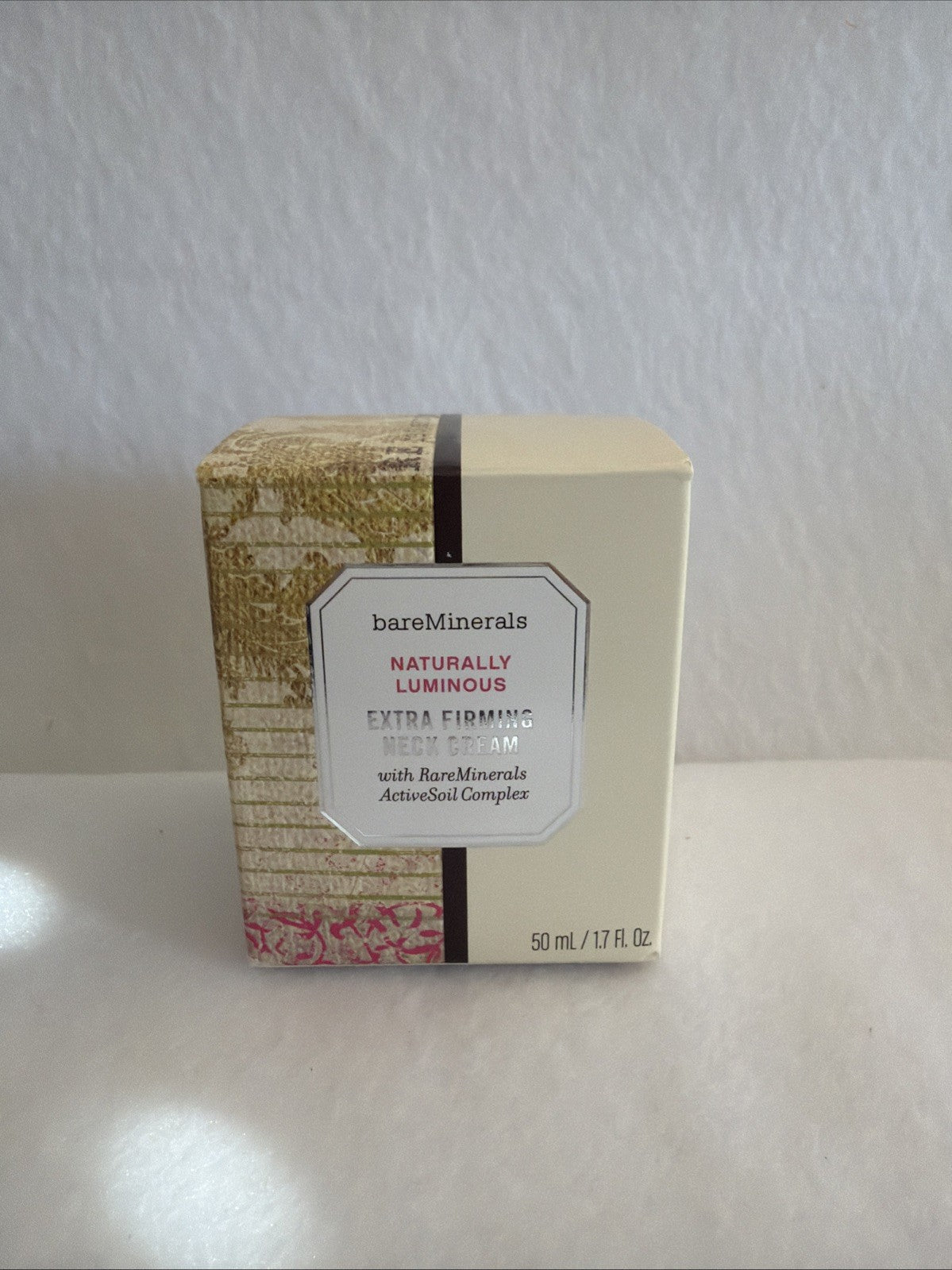 BareMinerals Naturally Luminous Extra Firming Neck Cream 1.7 Fl Oz