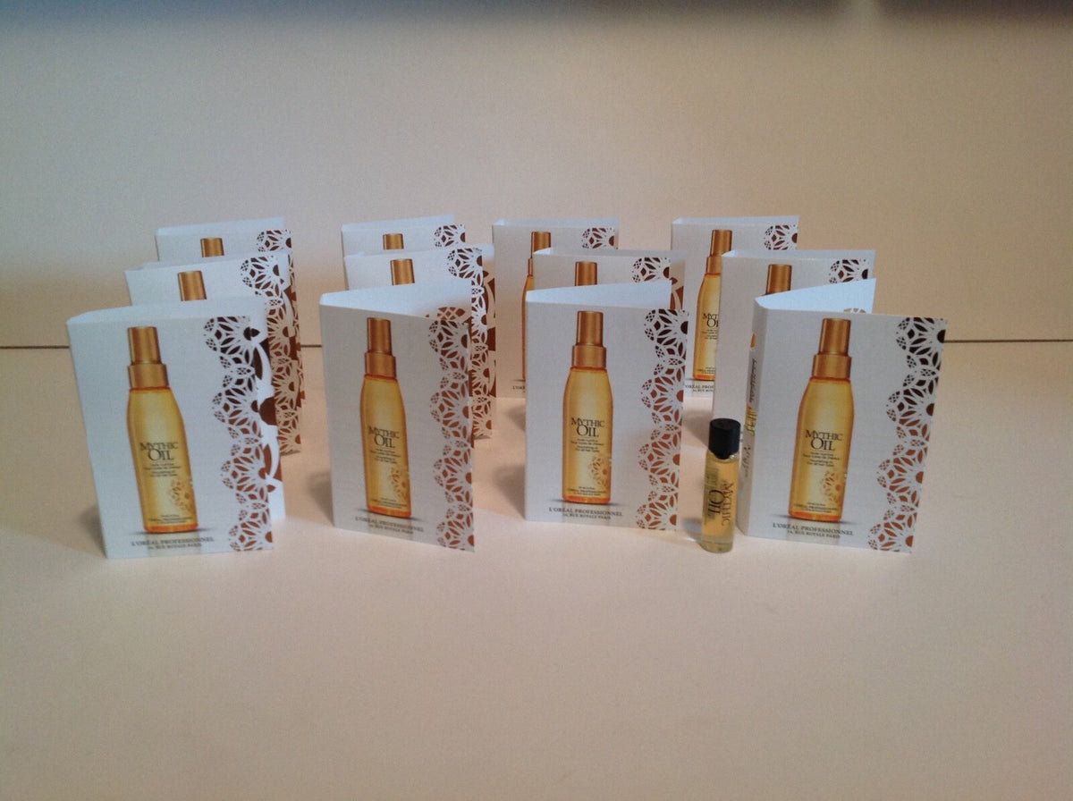 L'Oréal Mythic Oil Nourishing Hair Oil Sample Pack - 12x 3ml