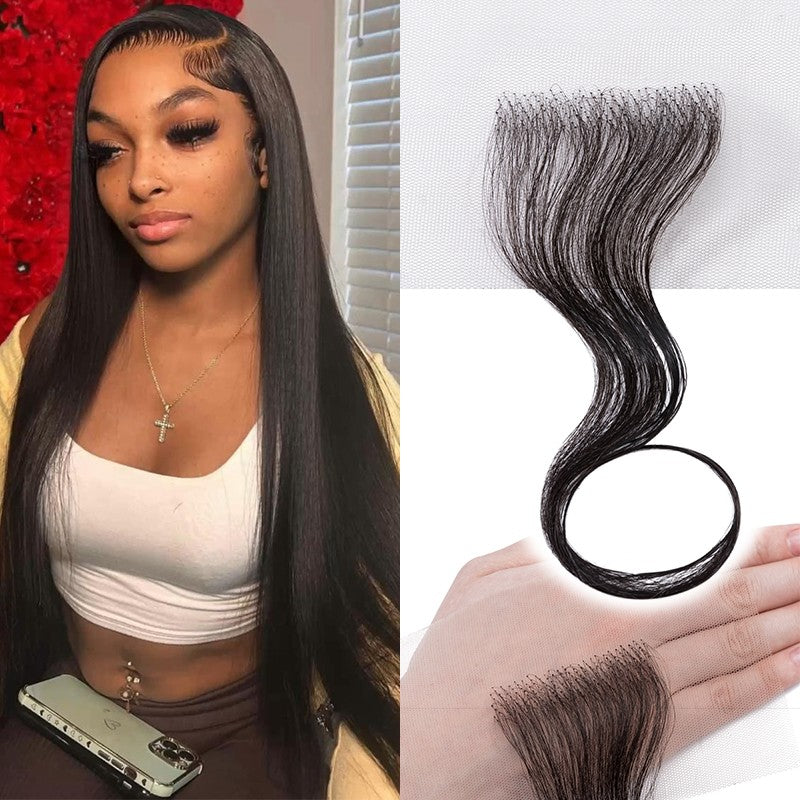 Full Lace Hair Topper with Wire for Women - Natural Human Hair Frontal