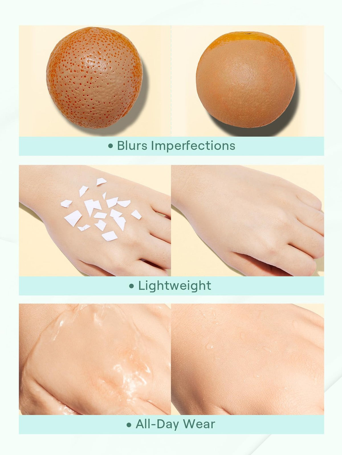 Clear Face Primer - Blurs Pores & Imperfections, Lightweight Makeup Base