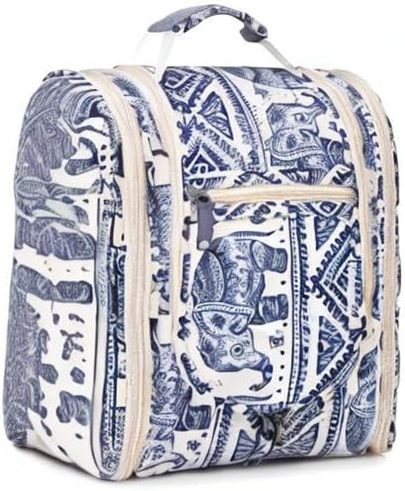 Water-Resistant Hanging Travel Toiletry Bag Organizer for Women