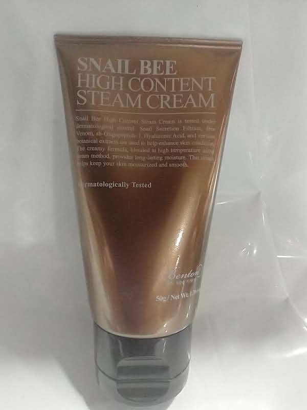 Benton Snail Bee High Content Steam Cream 50g (1.76oz) NEW