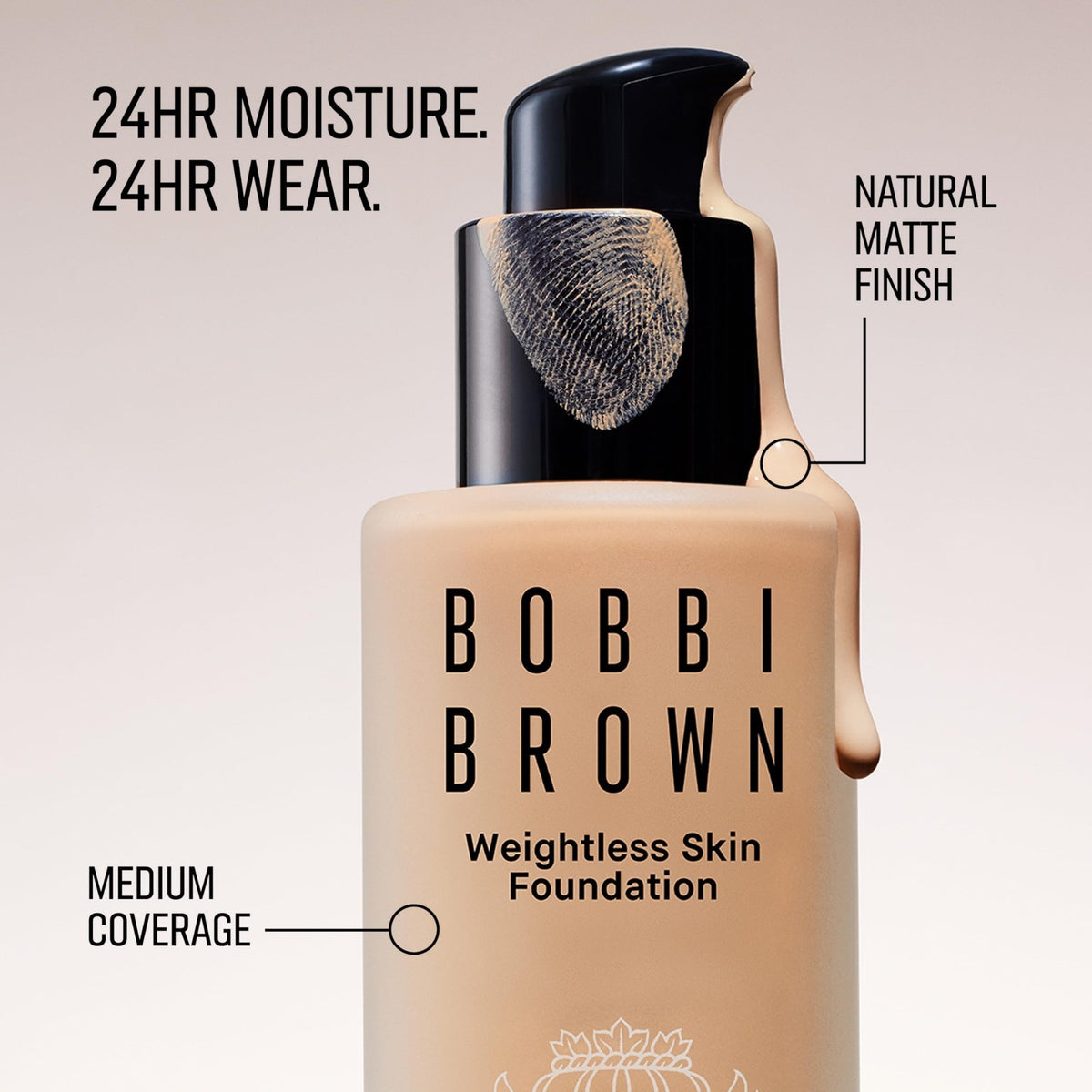 Weightless Liquid Foundation SPF 15 Oil-Control Matte Finish 24-Hour