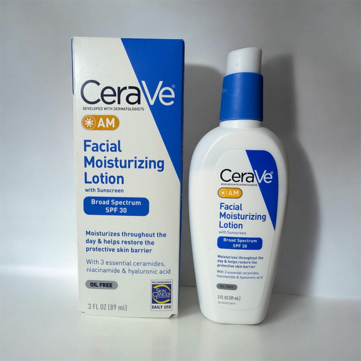 AM Facial Moisturizing Lotion SPF 30 - 2 Pack, 3 oz