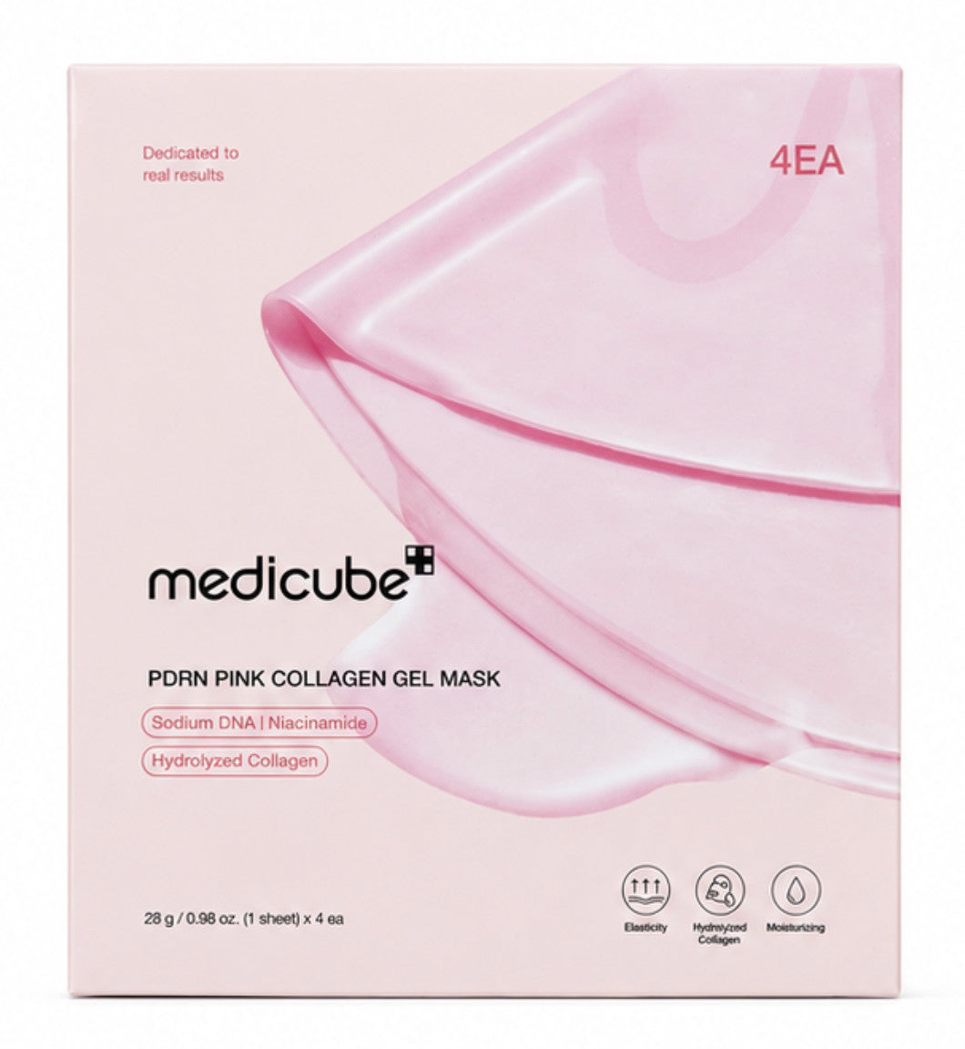 PDRN Collagen Jelly Gel Face Mask 28g - Pack of 4