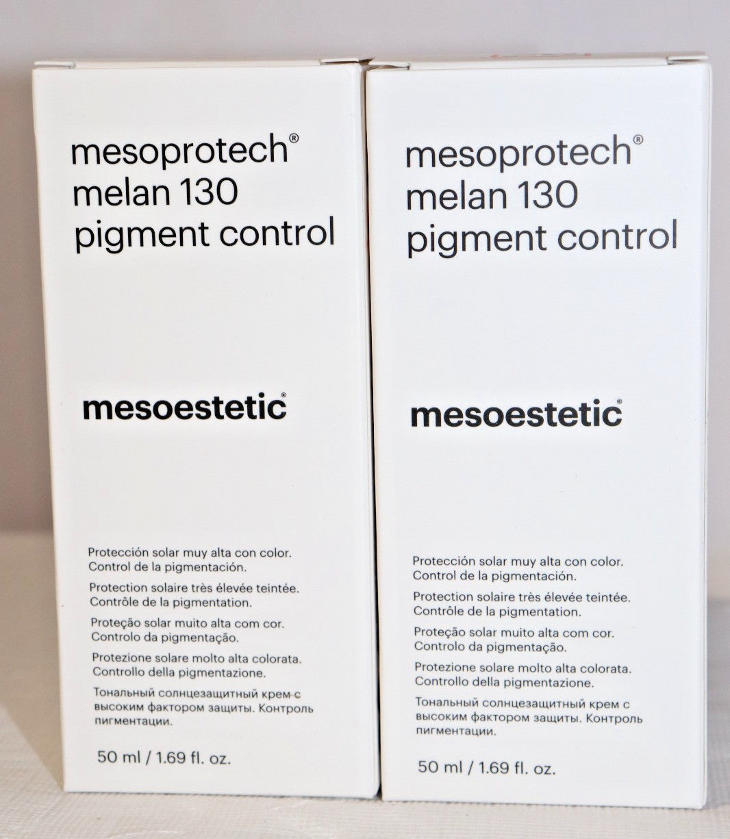 SPF50+ Tinted Facial Sunscreen with Pigment Control 50ml — Natural Look