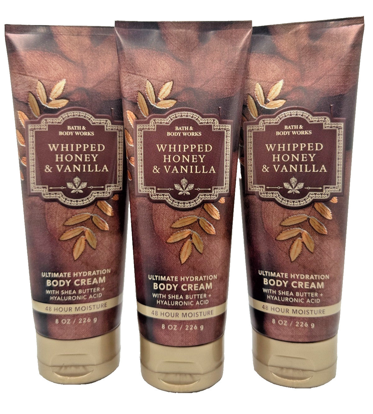 Whipped Honey & Vanilla Body Cream - Lot of 3 (8 oz each)