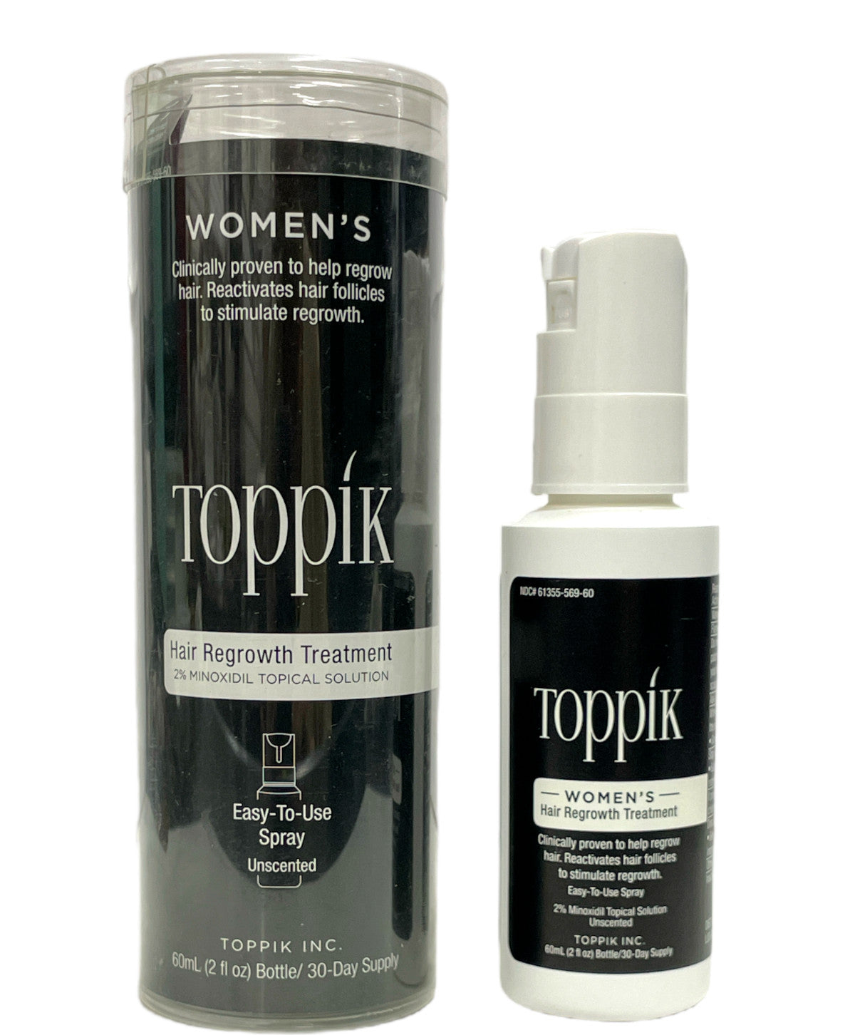 Toppik Hair Regrowth Treatment (2oz / 60mL) NEW