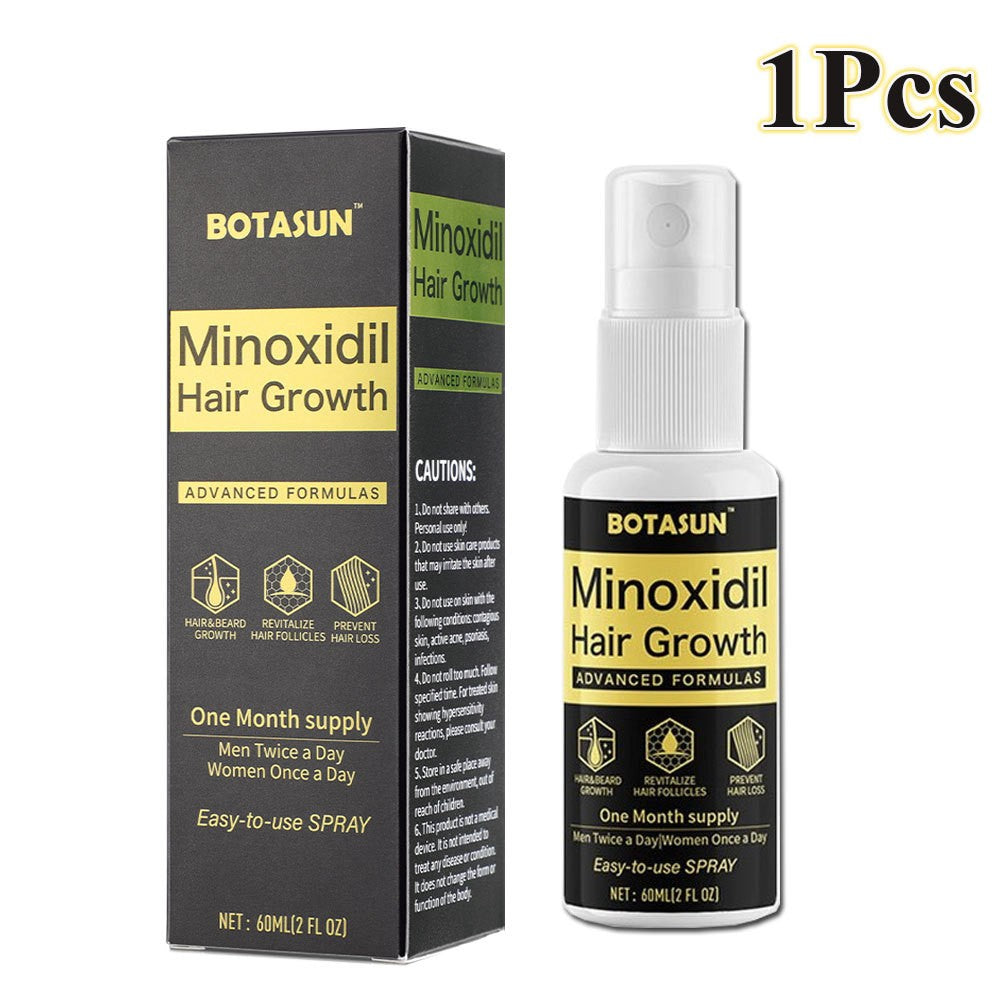 Minoxidil 5% Hair Regrowth Spray for Men - Fast Acting