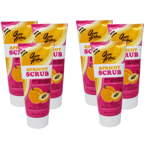 6 Pack Queen Helene Apricot Scrub Oz Each