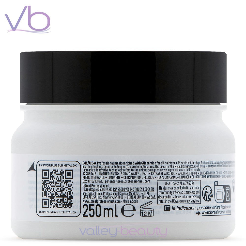 Metal Detox Hair Mask for Color-Treated Hair - Protects Against Metal Deposits