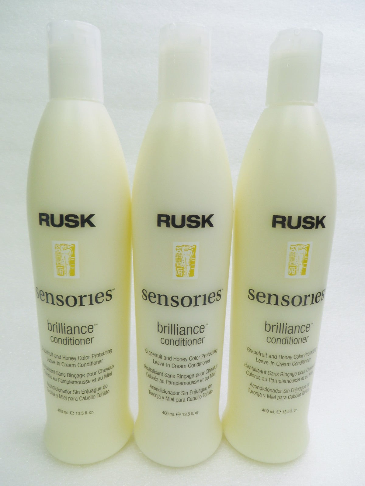 Hair Care Leave-In Conditioner Set - Vitamin Infused with Grape & Honey 13.5 oz x3