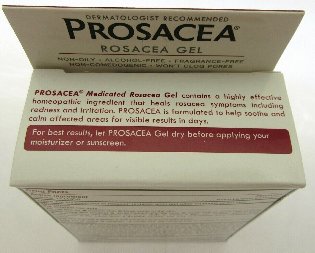 Rosacea Gel - Calms Redness & Irritation - 0.75oz Facial Skin Care