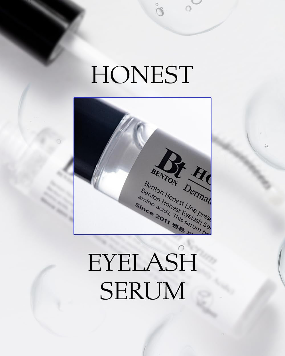 Eyelash Serum with Peptides and Hyaluronic Acid - Nourishing Lash Growth