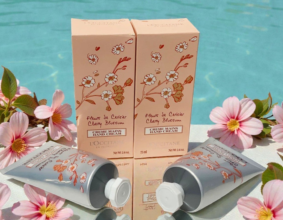 L'Occitane Cherry Blossom Hand Cream 75ml - Set of 2
