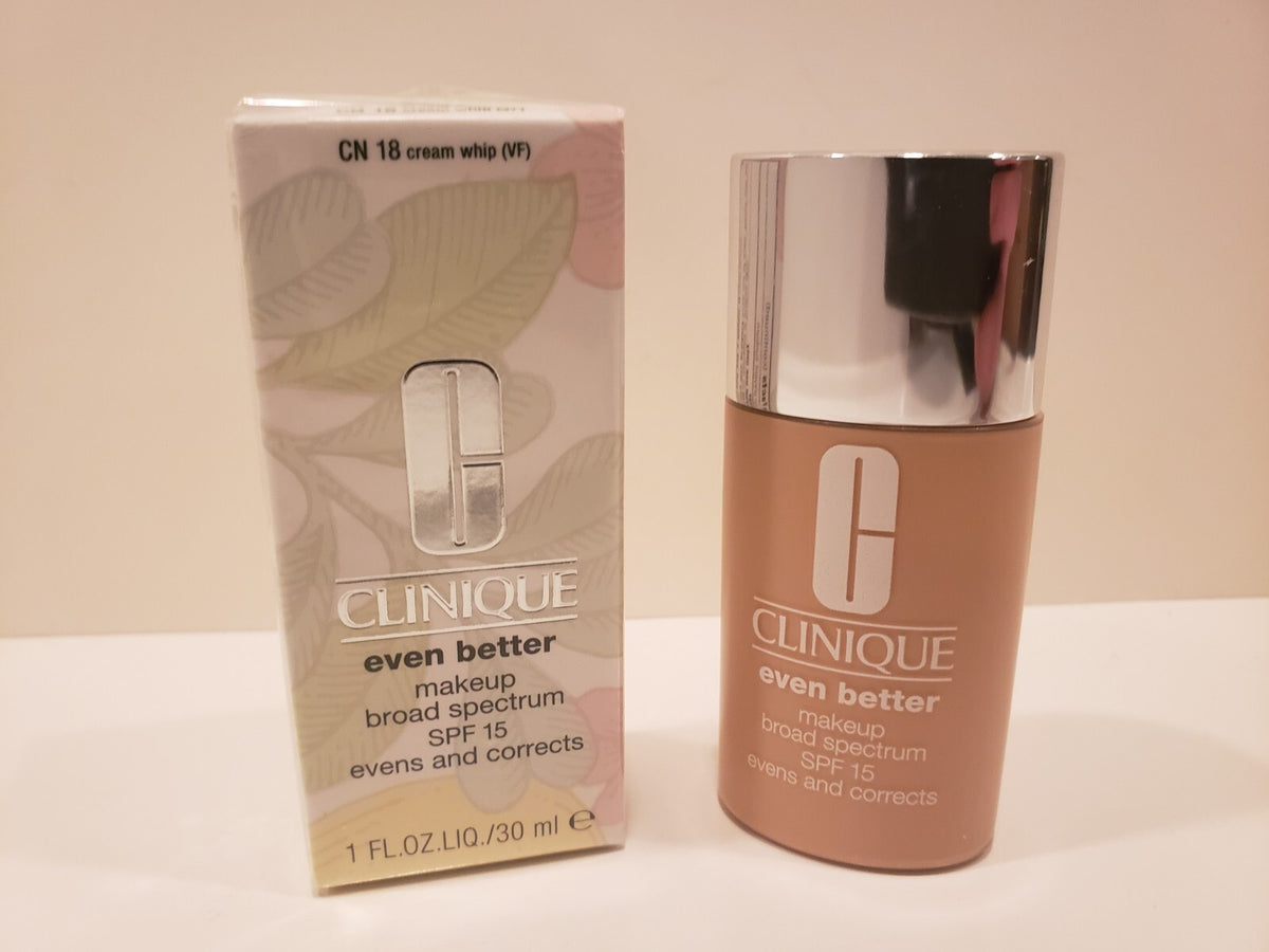 Clinique Even Better Makeup Foundation SPF 15 CN 18 Cream Whip - Evens & Corrects