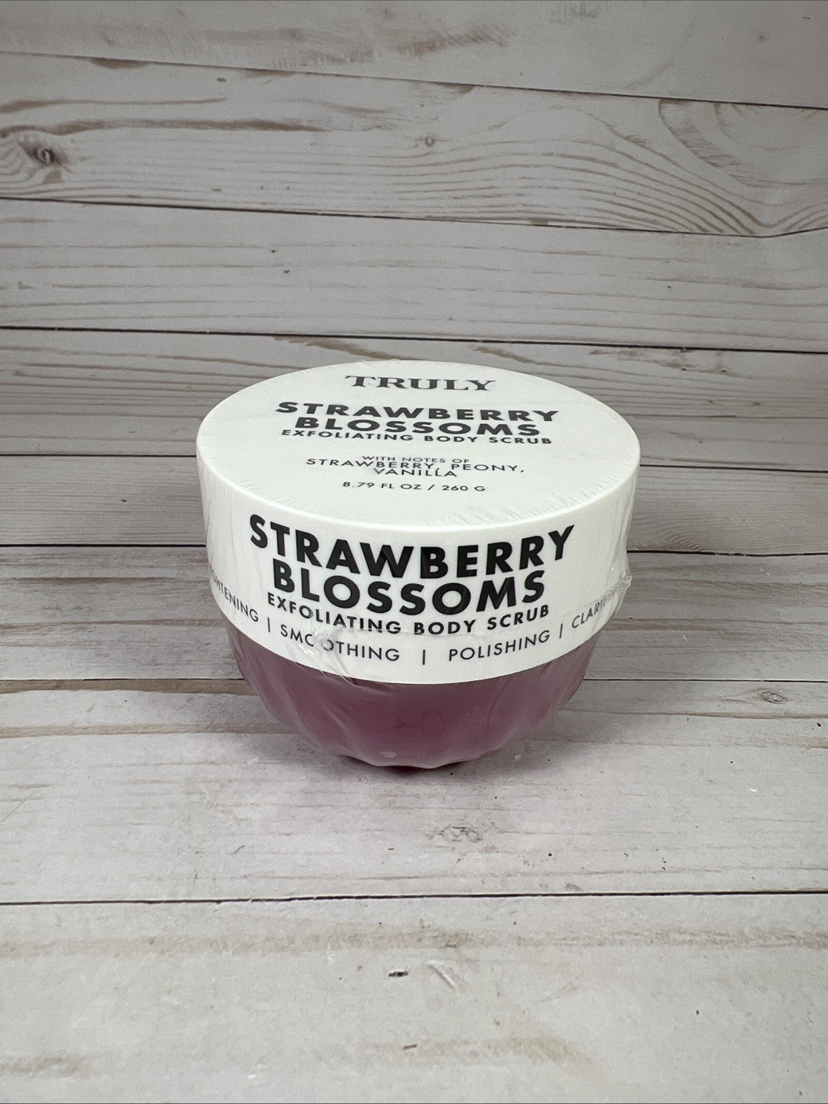 Truly Strawberry Blossoms Brightening Exfoliating Body Scrub 8.79oz