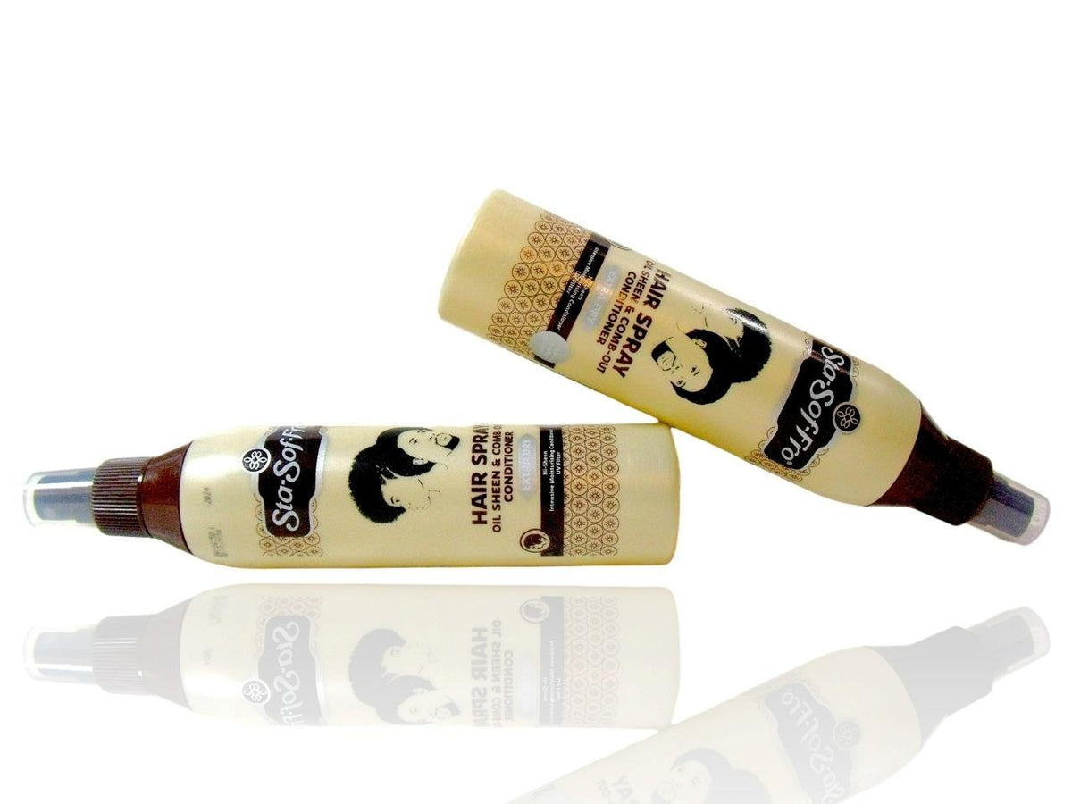 Hair & Scalp Spray Conditioner with Lanolin - Moisturizing Detangler 8.45 oz - 2 Pack