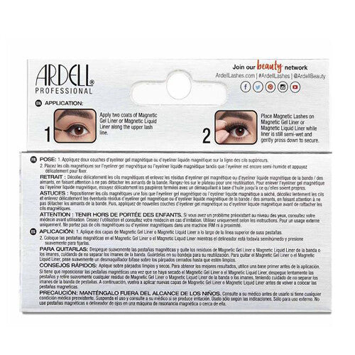 Magnetic 3D Faux Mink False Eyelashes - Full Volume Medium Length