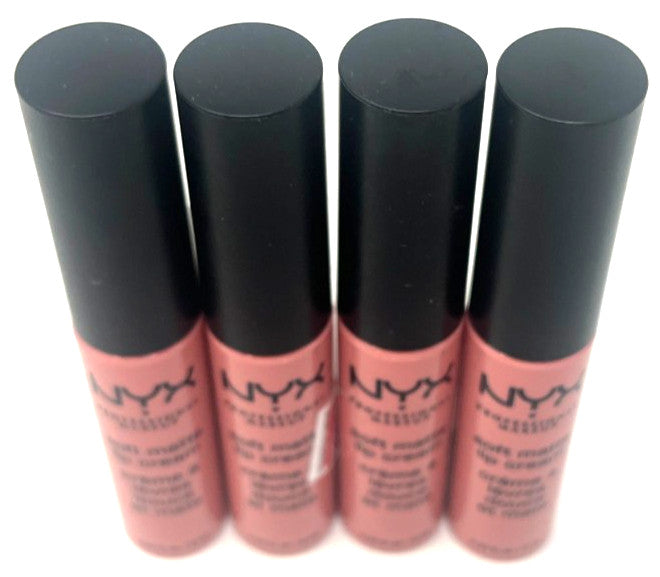 Set of 4 NYX Soft Matte Lip Creams - Istanbul, Sealed, 0.27 fl oz