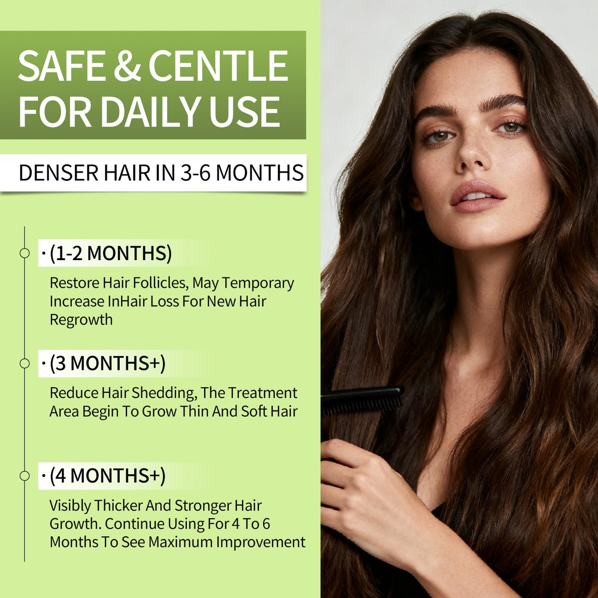 Hair Regrowth Serum - Advanced Treatment for Thicker Hair