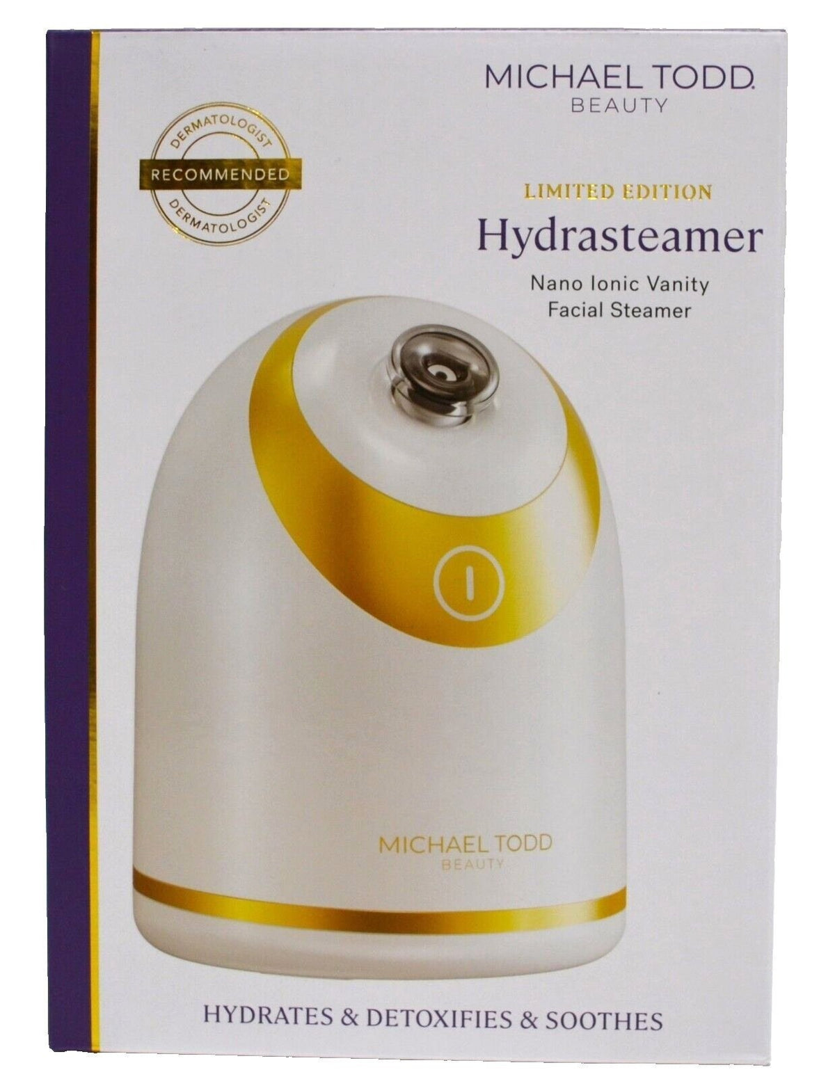 Nano Ionic Facial Steamer with Aromatherapy - Hydrate & Unclog Pores
