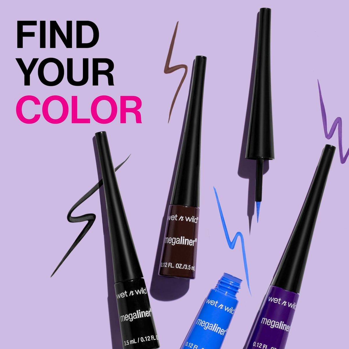 Liquid Eyeliner with Bold Blue Color for Dramatic Eyes