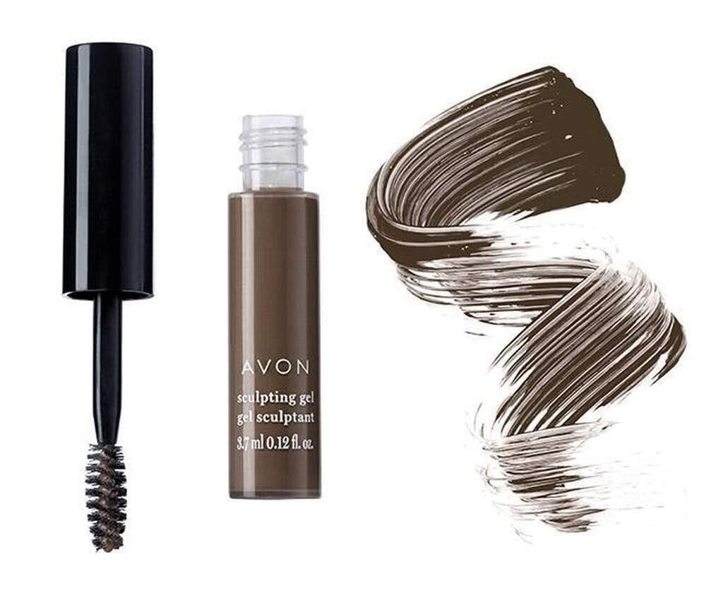 Eyebrow Gel Sculpting Medium Brown Waterproof & Smudge-Proof - Set of 3