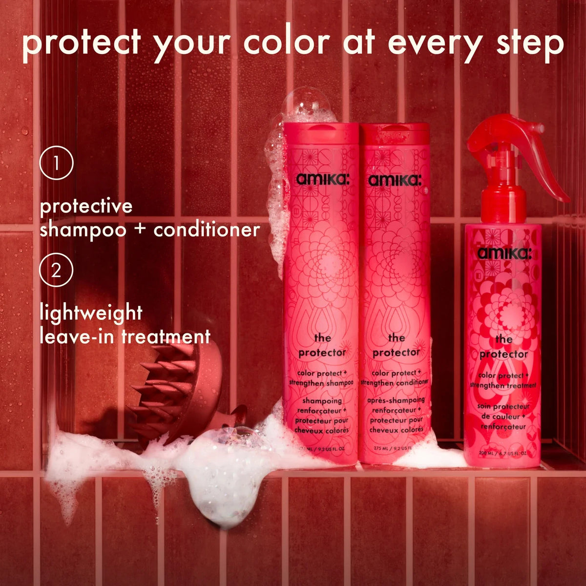 Color Protect & Strengthen Shampoo & Conditioner Duo for Color-Treated Hair